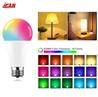 iCAN Smart Light Bulbs, A19 E26 RGBCW Color Changing LED Light Bulb.