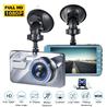 iCan Dual Dashcam, 1080p Full HD Front and Rear, 4.0" IPS Display