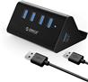 Orico 4-Port USB 3.0 Hub with Phone/Tablet Stand and 100m Cable(Open Box)