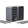 Choetech 15-in-1 USB-C 100W Quadruple Display Docking Station(Open Box)