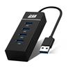 iCAN 4-Port USB 3.0 Hub, 5Gbps Transmission Speed with 30cm Cable