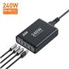 iCAN 240W 4-Port GaN PD Gaming Laptop Charger(Open Box)