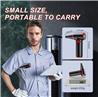 iCAN TAD072 Portable Storm Air Duster, 84000 RPM, 1600 mAh * 3 Battery Powered, 5 V 2 A 60 W, Blowing Force:3.4 OZ, Silver Gray
