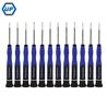 King'sdun KS-666-12 12 Pieces Precision Screwdriver Set for Repairing Mobile Phone, Computer, Camera, Console, TV and Projector