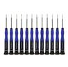 King'sdun KS-666-12 12 Pieces Precision Screwdriver Set for Repairing Mobile Phone, Computer, Camera, Console, TV and Projector