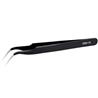 King'sdun ESD-15 Anti Static Precision Magnetic Curved Elbow Steel Tweezers for Repairing Mobile Phone, Computer and Laptop.