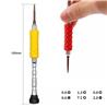 King'sdun KS-8414 14 Pieces Precision Screwdriver Kit for Repairing iPhone, HUAWEI and Samsung.