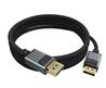 Câble DisplayPort 2.1 Choetech, mâle vers mâle, 16K à 60 Hz, 2 m