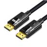 iCAN DisplayPort 1.4 Cable, 8K@60Hz, Gold Plated, M/M, 10FT, Black