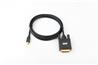 Câble Mini DisplayPort vers DVI (DVI-D), M/M, 6 pieds, noir