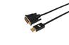 Câble iCAN DisplayPort vers DVI (DVI-D), 10 pieds, noir