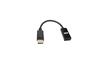 Adaptateur iCAN DisplayPort vers HDMI, plaqué or, mâle vers femelle, 4K à 60 Hz