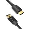 Câble HDMI 2.0 iCAN, 4K à 60 Hz, mâle vers mâle, plaqué or, 90 cm, noir