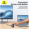 Station d'accueil USB-C 10-en-1 Baseus BS-OH083B à double affichage MS