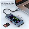 iCAN Station d'accueil 9-en-1 100 W Type-C 4K