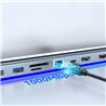 iCAN Station d'accueil 12-en-1 USB-C 3.1 double HDMI 4K