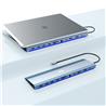 iCAN Station d'accueil 12-en-1 USB-C 3.1 double HDMI 4K