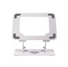 iCAN H26 Laptop and Tablet Ergonomic Stand, Height & Angle Adjustable and Rotatable, White.(Open Box)