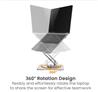 Support ergonomique pour tablette et ordinateur portable ICAN avec base rotative à 360°