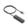 UNITEK 4-in-1 USB-A 5Gbps Hub with 4ft Extension Cable(Open Box)