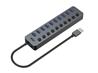 iCAN 10-Port USB 3.0 Hub with 48W Power Adapter