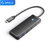 ORICO 4-Port USB-C 100W Hub with 1.6ft Extension Cable(Open Box)