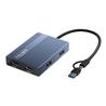 ACASIS 6-in-1 USB Hub, Dual HDMI DisplayLink Adapter