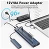 ACASIS 16-in-1 USB 3.2 Hub, 8 USB-A 3.2 + 8 USB-C 3.2
