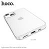 HOCO Phone Case for iPhone 14 Plus, Light series TPU, Transparent