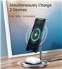 Choetech MFM 2-in-1 Magnetic Wireless Charger, 100cm Cable