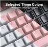 Redragon A130P PBT Pudding keycaps pink 104 Keycaps(Open Box)