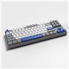 ICAN GREY WHITE BLUE SA Height Double Shot ABS Keycaps Full Set 172 Keys(Open Box)