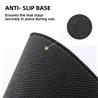 YUNZII Tapis de souris pour bureau en forme de chat ivre