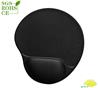 iCAN Mousepad w/ Wrist Rest, Memory Foam, Non-Skid Back, Black