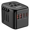iCAN 20W 4-Port Universal Travel Adapter with 2 USB-C and 2 USB-A