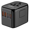 iCAN 20W 4-Port Universal Travel Adapter with 2 USB-C and 2 USB-A