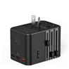iCAN 45W 5-Port Universal Travel Adapter with 3 USB-C and 2 USB-A
