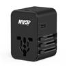 iCAN 45W 5-Port Universal Travel Adapter with 3 USB-C and 2 USB-A