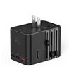 iCAN 45W 5-Port Universal Travel Adapter with 3 USB-C and 2 USB-A