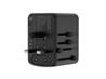 iCAN 35W 5-Port Universal Travel Adapter with 3 USB-C and 2 USB-A