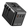 iCAN Adaptateur de voyage universel 100 W à 4 ports