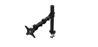 iCAN DLB111 17" - 30" Single Monitor Ergonomic Swivel Arm, VESA 75 mm X 75 mm, 100 mm X 100 mm, Max Load 10 Kg.(Open Box)
