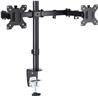 iCAN DLB012 Dual Monitor Mount Fit for 13''-32'' Screen, VESA 75 mm x 75 mm & 100 mm x 100 mm, Max Load 8 Kg for Every Singl...