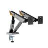 ICAN Heavy-Duty RGB Mechanical Dual Monitor Arm, fit 17"-38"(Open Box)