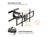 Brateck Stylish Full-Motion TV Wall Mount for 43"-100" Screen TV(Open Box)