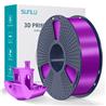 Sunlu 1.75mm, 1kg/spool, Silk PLA+ filament (Purple)