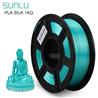 Sunlu 1.75mm, 1kg/spool, Silk PLA+ filament (Green)