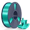 Sunlu 1.75mm, 1kg/spool, Silk PLA+ filament (Green)