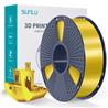 Sunlu 1.75mm, 1kg/spool, Silk PLA+ filament (Yellow)