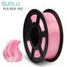 Sunlu 1.75mm, 1kg/spool, Silk PLA+ filament (Pink)